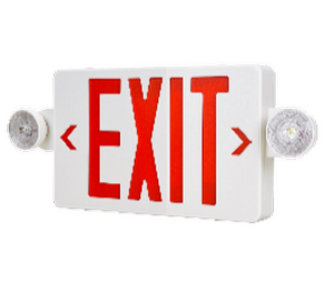 LED EXIT SIGN AND EMERGENCY LIGHT